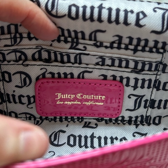 NWT Juicy Couture Y2K Style Simply Perfect Shoulder Bag Pink Flash - Picture 13 of 15